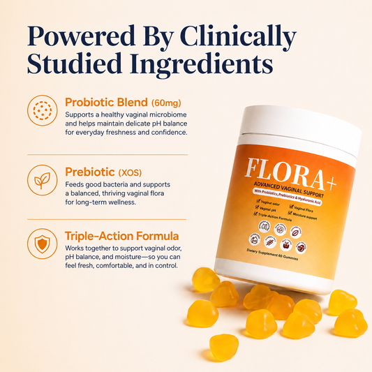 Nurtura Flora+ Probiotic Gummies for Women