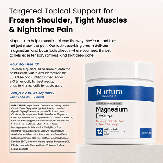 Nurtura Magnesium Chloride Cream (Freeze)