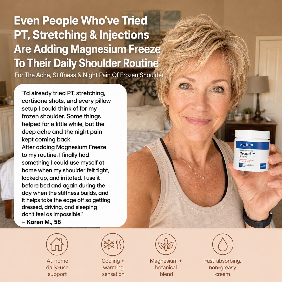 Nurtura Magnesium Chloride Cream (Freeze)