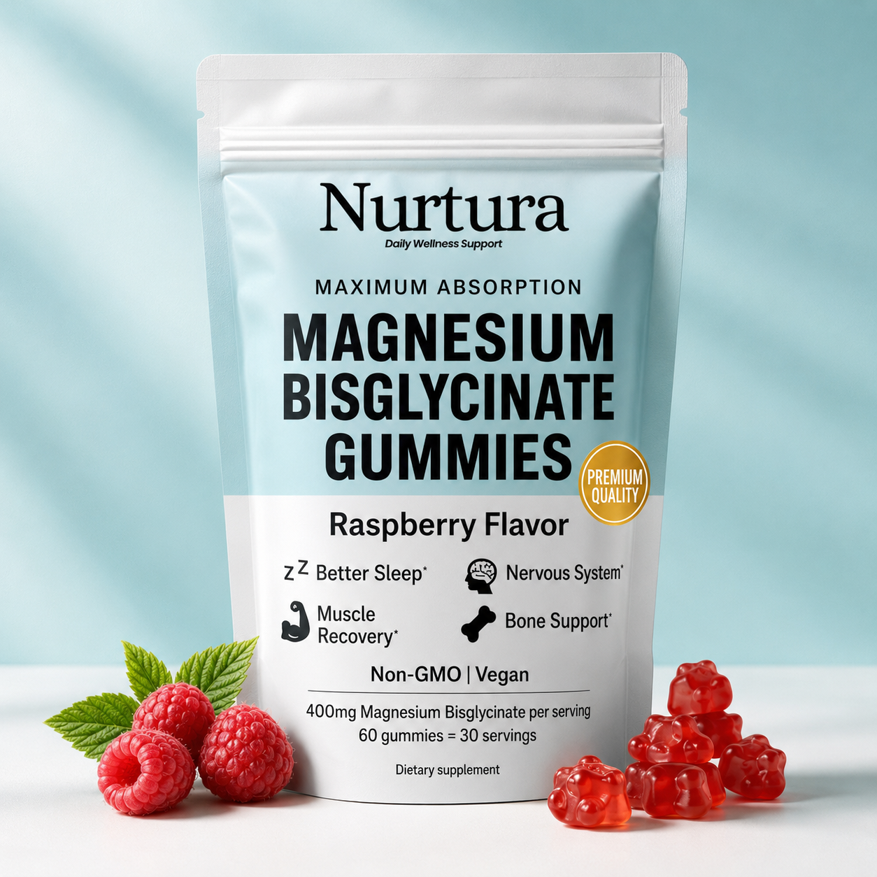 Nurtura Magnesium Bisglycinate Gummies