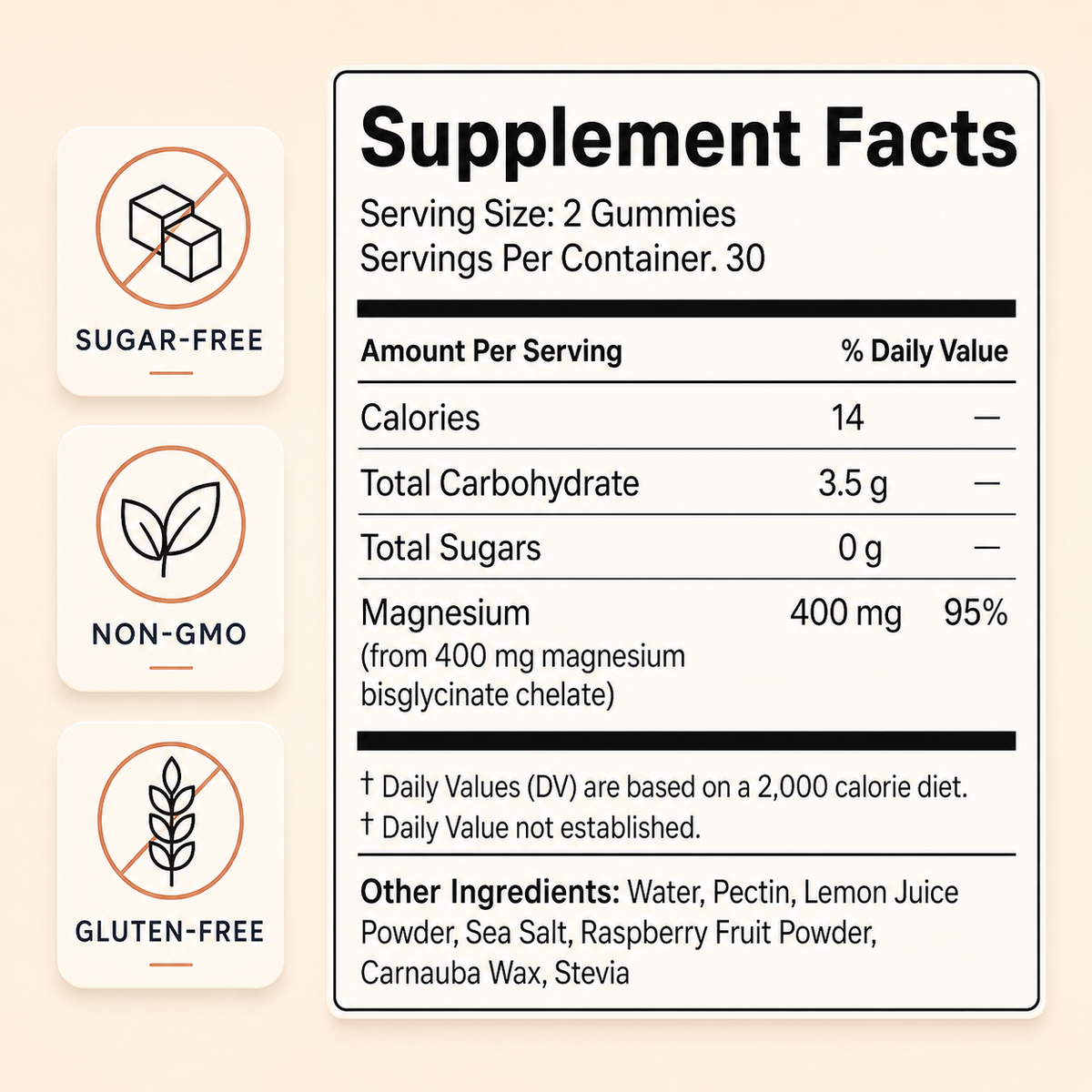 Nurtura Magnesium Bisglycinate Gummies