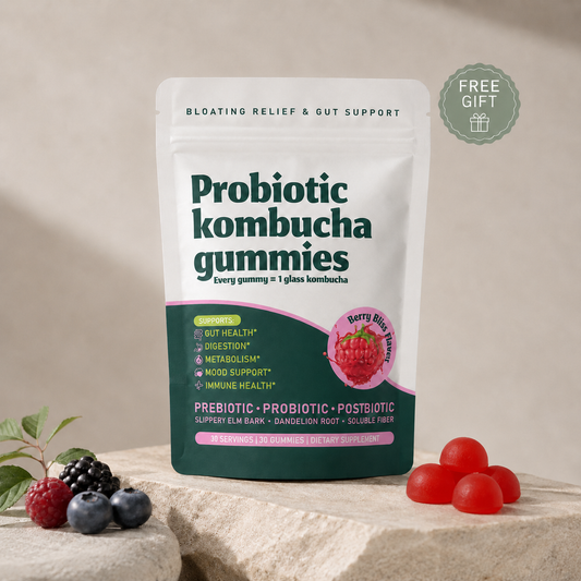 Nurtura Women’s Probiotic Kombucha Gummies