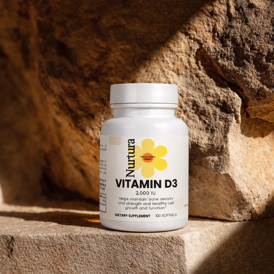 Nurtura Vitamin D3 Soft gels – 2,000 IU