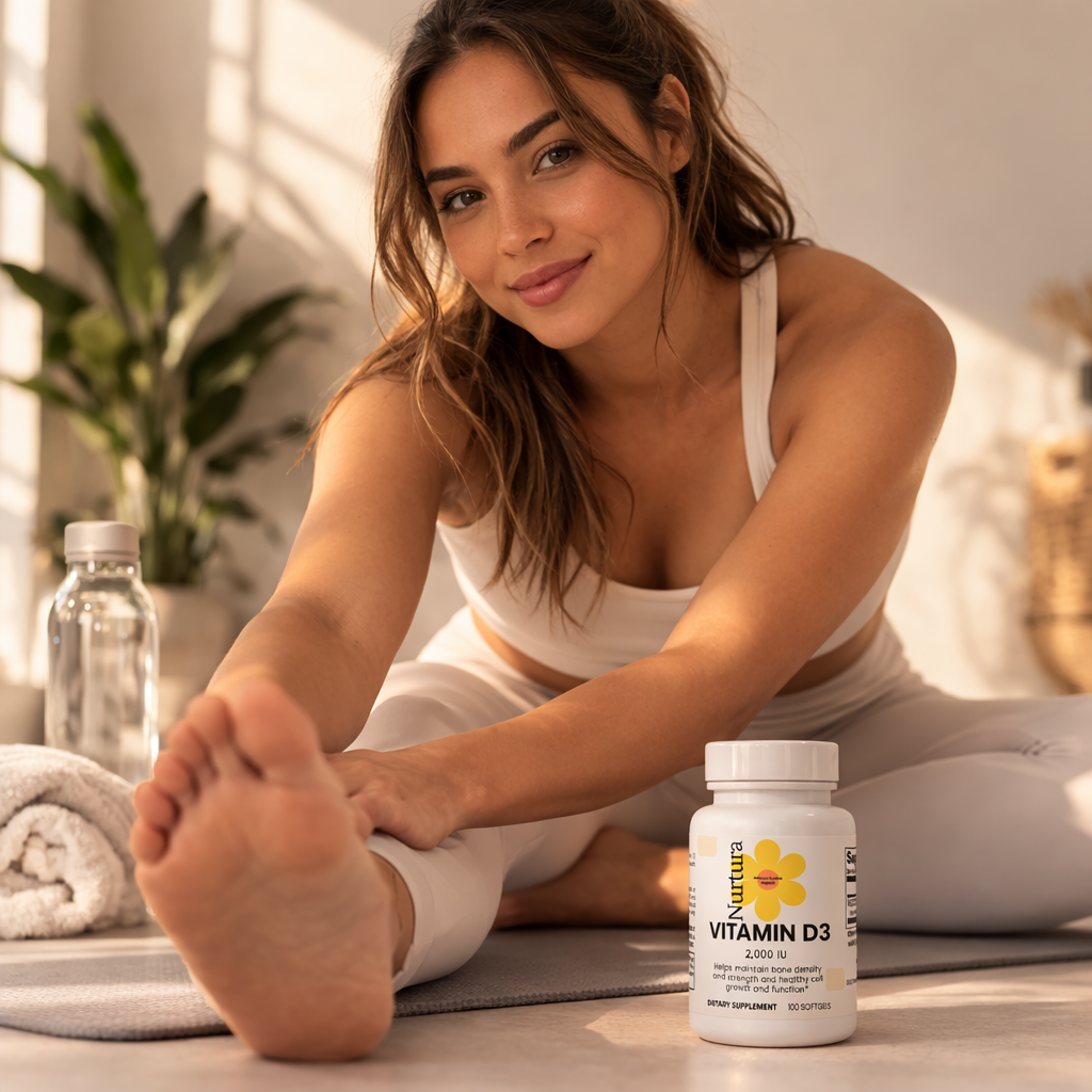 Nurtura Vitamin D3 Soft gels – 2,000 IU