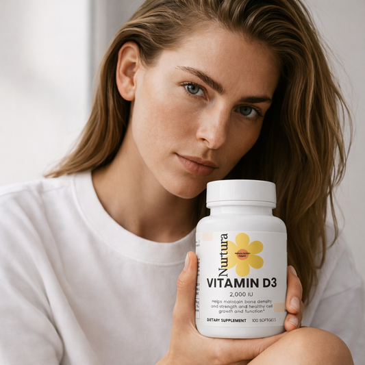 Nurtura Vitamin D3 Soft gels – 2,000 IU