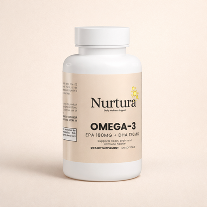 Nurtura Omega-3 EPA 180mg + DHA 120mg