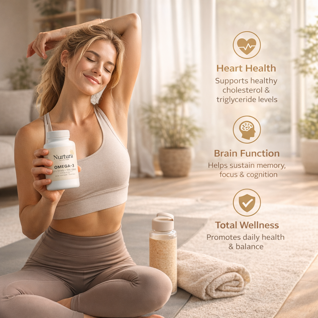 Nurtura Omega-3 EPA 180mg + DHA 120mg