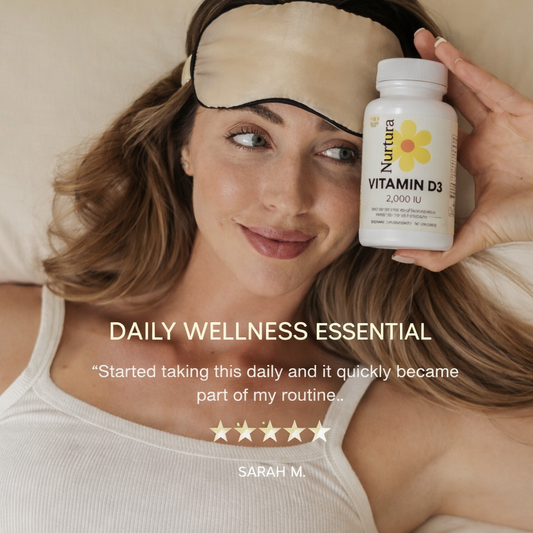 Nurtura Vitamin D3 Soft gels – 2,000 IU
