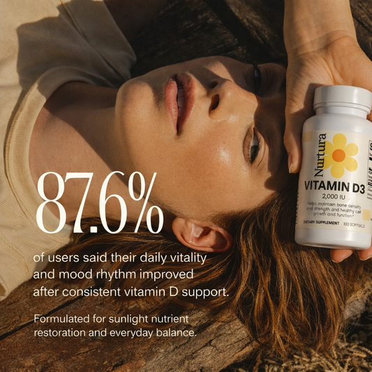 Nurtura Vitamin D3 Soft gels – 2,000 IU