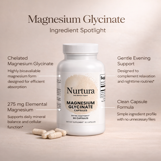 Nurtura Magnesium Glycinate Naturally Formulated