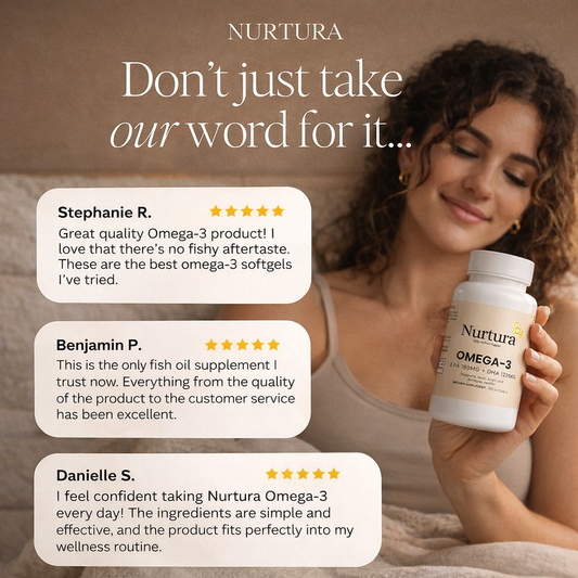 Nurtura Omega-3 EPA 180mg + DHA 120mg