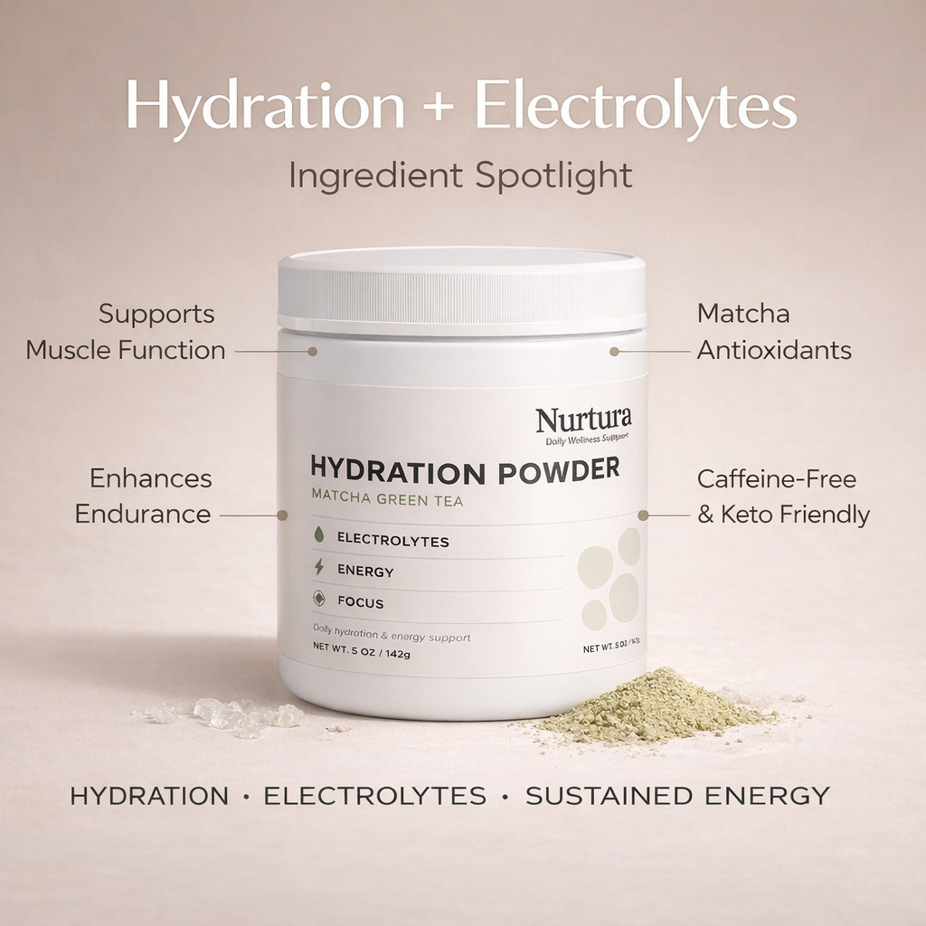 Nurtura Hydration Powder (Matcha Green Tea)