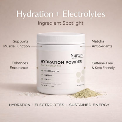 Nurtura Hydration Powder (Matcha Green Tea)