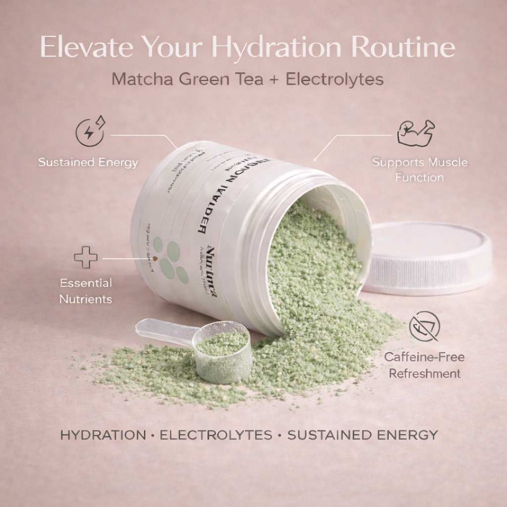 Nurtura Hydration Powder (Matcha Green Tea)