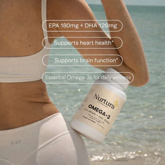 Nurtura Omega-3 EPA 180mg + DHA 120mg
