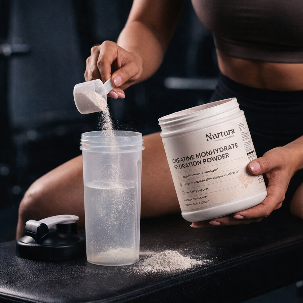 Nurtura Creatine Monohydrate Hydration Powder