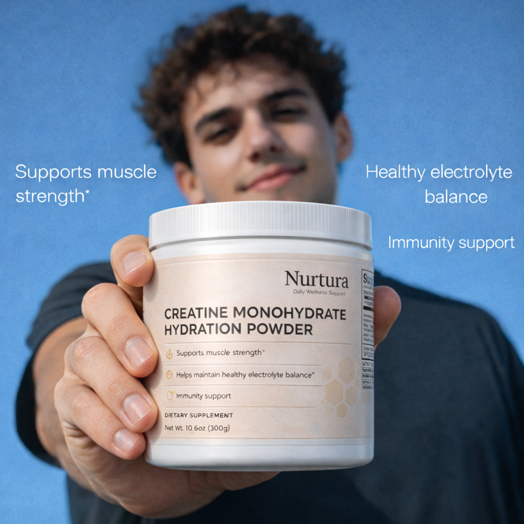 Nurtura Creatine Monohydrate Hydration Powder