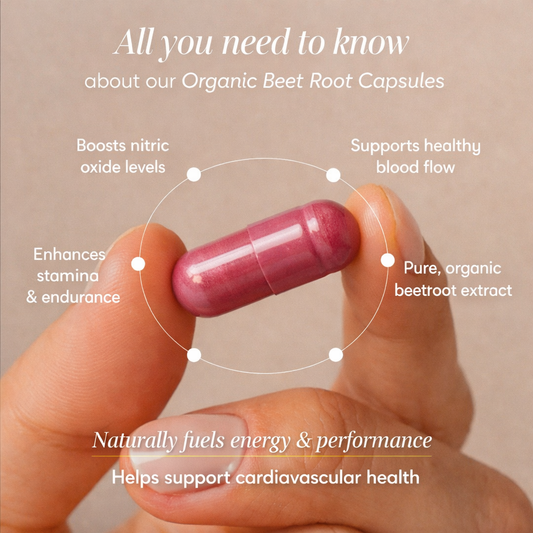 Nurtura Organic Beet Root Capsules