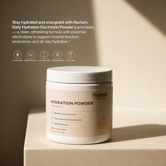 Nurtura Daily Hydration Electrolyte Powder (Lemonade)