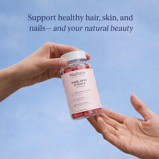 Nurtura Hair Skin Nails Collagen Gummies