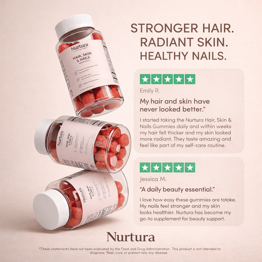 Nurtura Hair Skin Nails Collagen Gummies