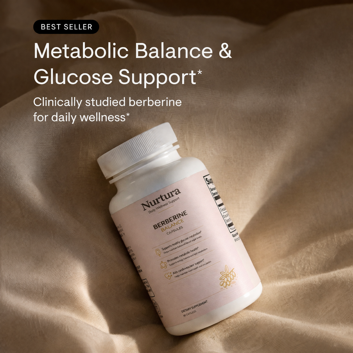 Nurtura Berberine Balance Capsules