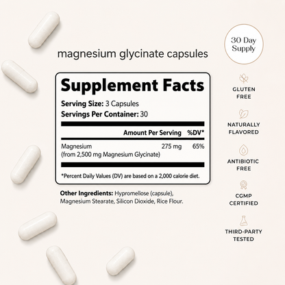 Nurtura Magnesium Glycinate - Restless Legs Relief