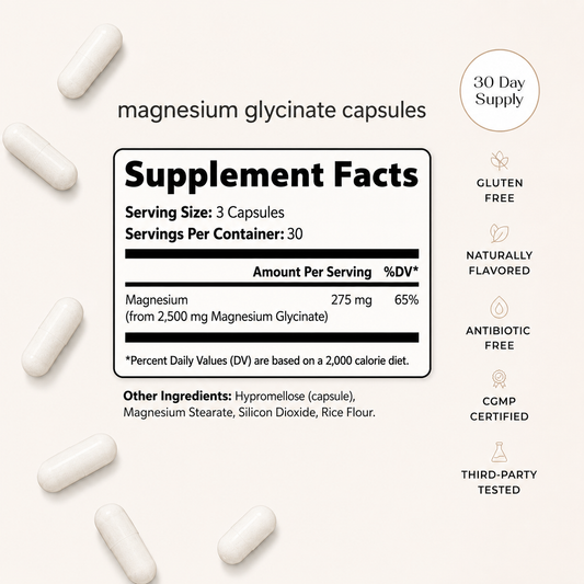 Nurtura Magnesium Glycinate - Restless Legs Relief