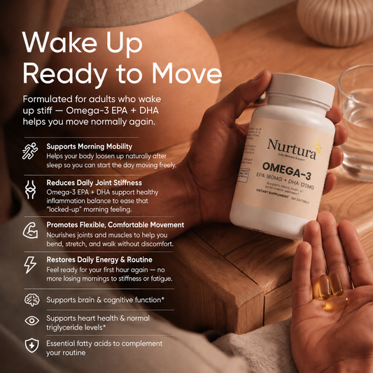 Nurtura Omega-3 EPA 180mg + DHA 120mg