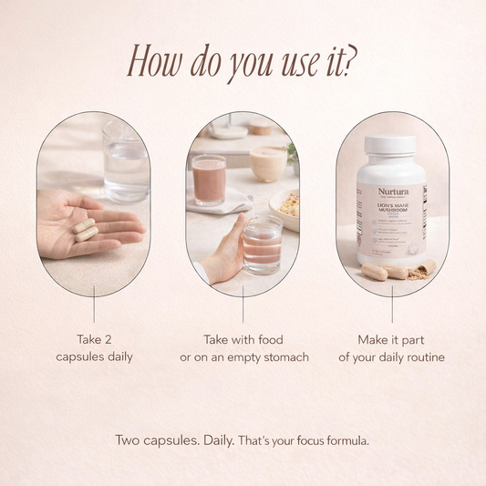 Nurtura Lion’s Mane Mushroom Focus